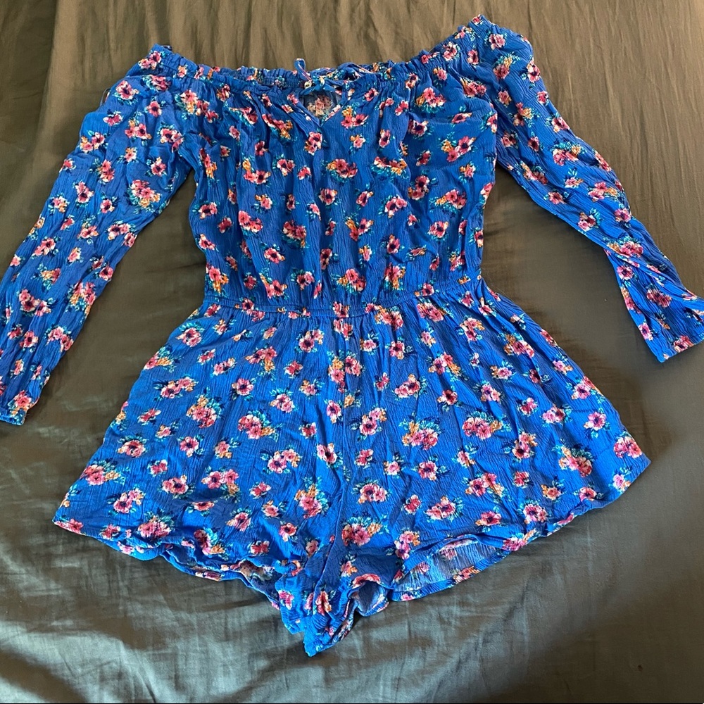 Off the shoulder romper